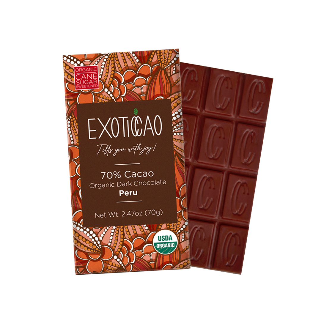 Organic Dark Chocolate Bar