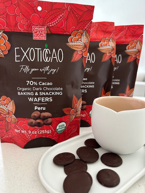 Organic Dark Chocolate Baking & Snacking Wafers