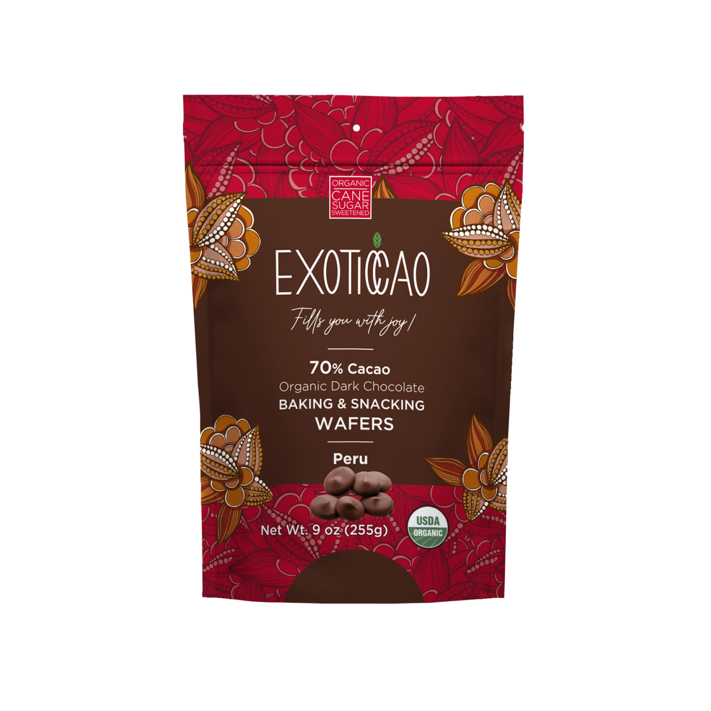 Organic Dark Chocolate Baking & Snacking Wafers