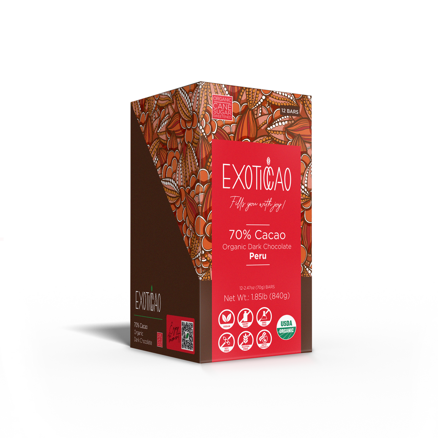 Organic Dark Chocolate Bar