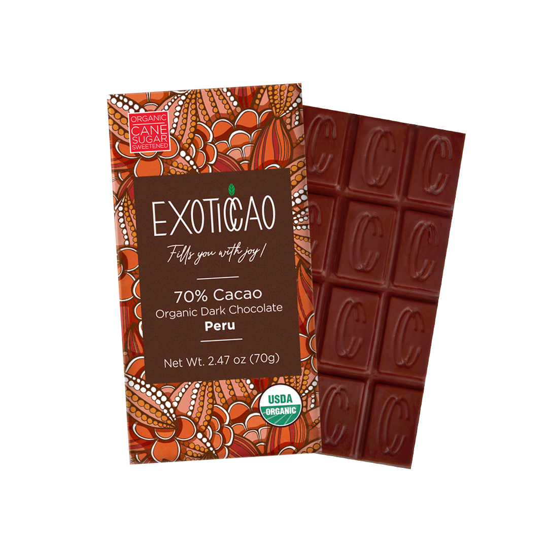 Organic Dark Chocolate Bar