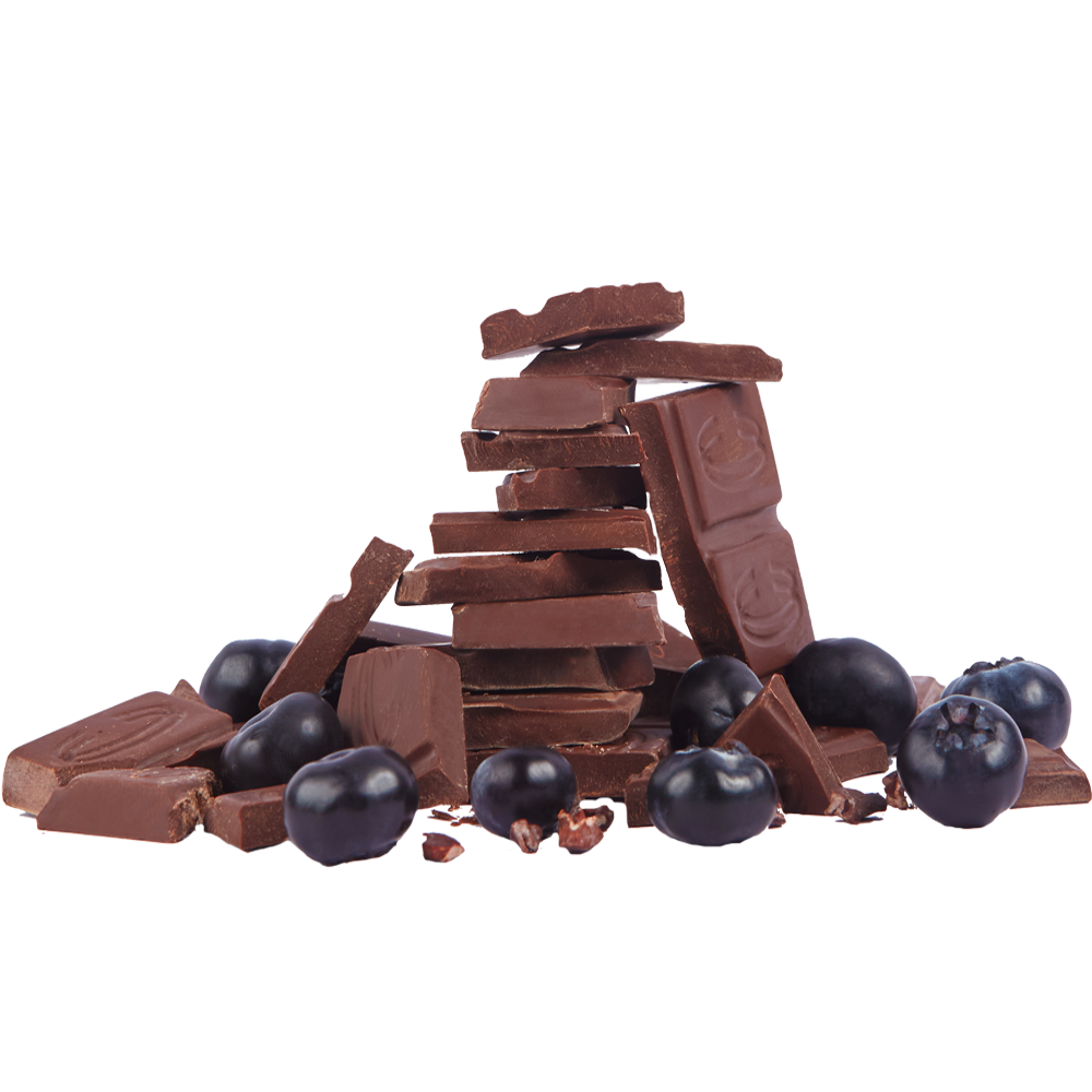 Blueberry Dark Chocolate Bar- No Sugar Added