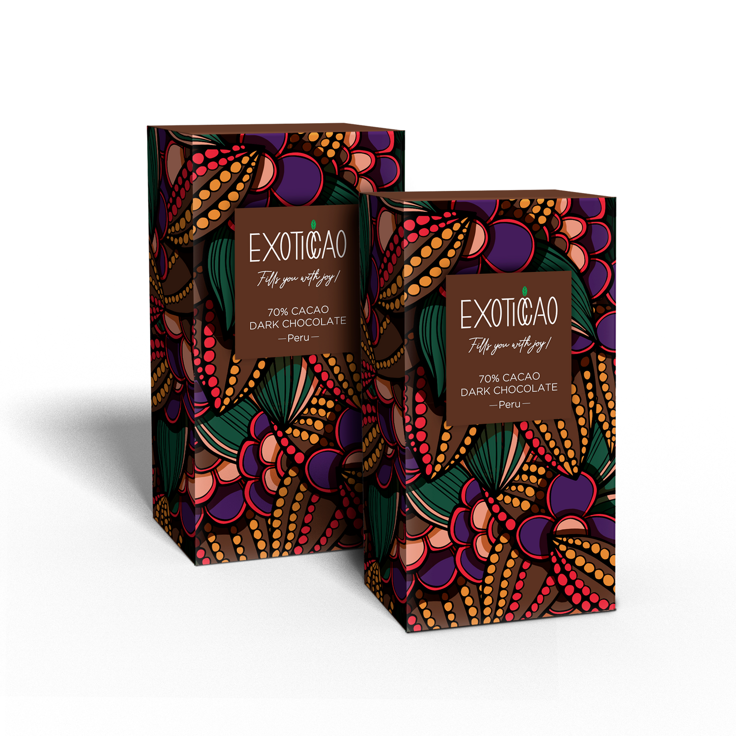 Ground Roasted Coffee Organic Dark Chocolate Bar