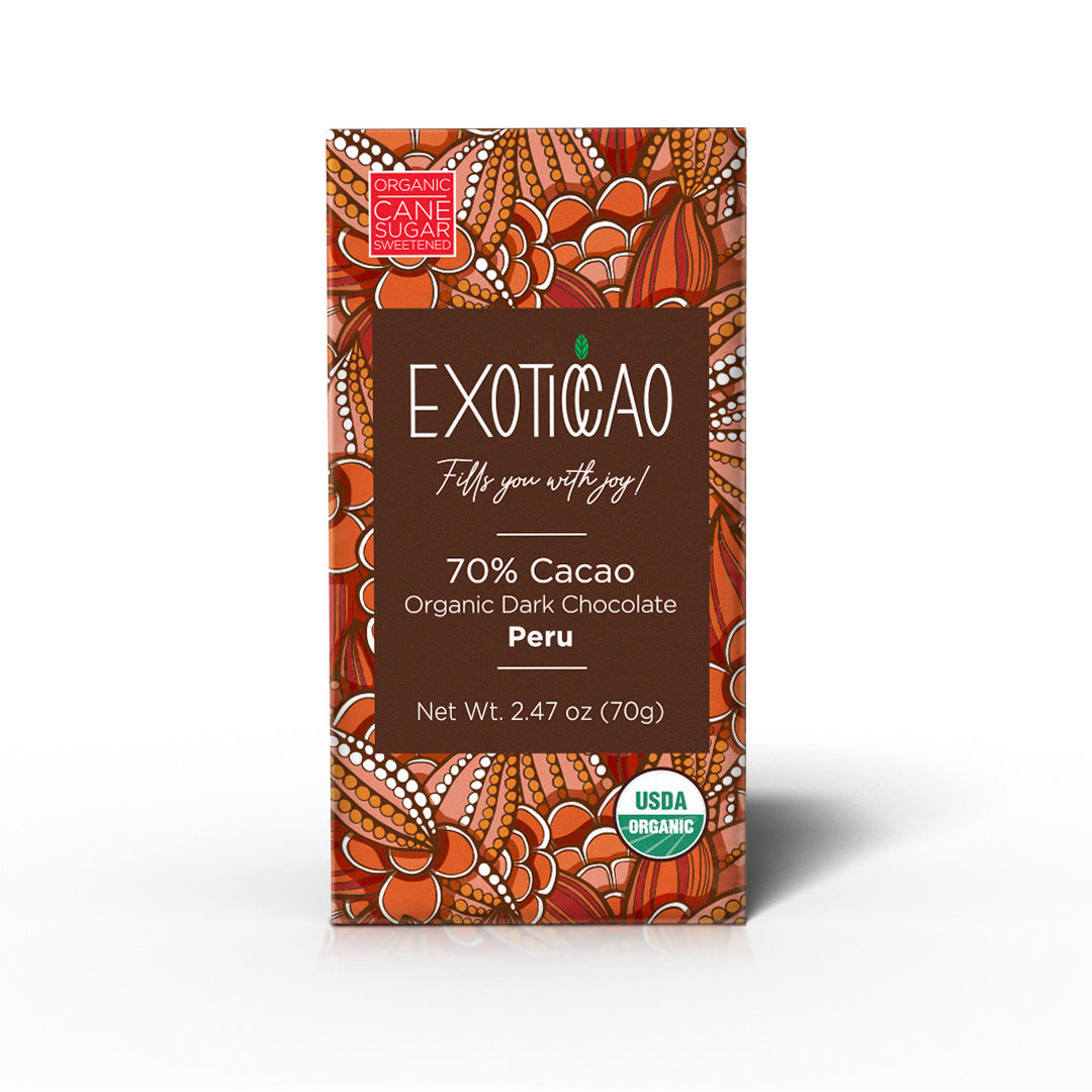 Organic Dark Chocolate Bar