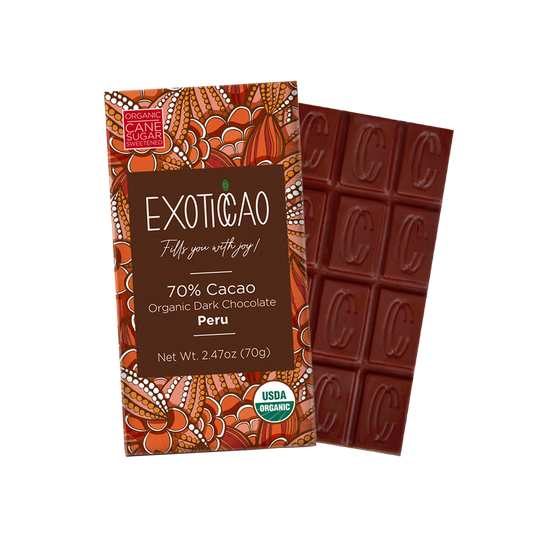 Organic Dark Chocolate Bar