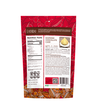 Organic Dark Chocolate Baking & Snacking Wafers