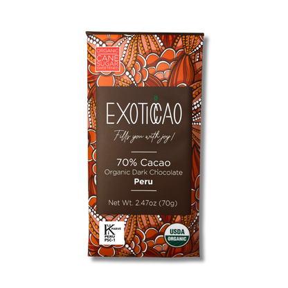 Organic Dark Chocolate Bar