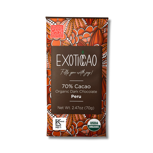 Organic Dark Chocolate Bar