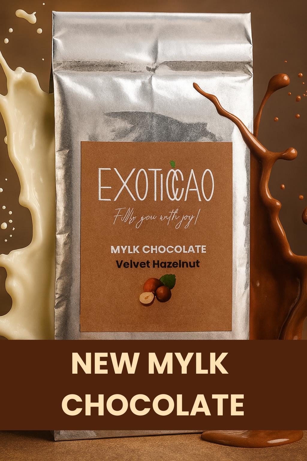 Mylk Chocolate  Velvet Hazelnut