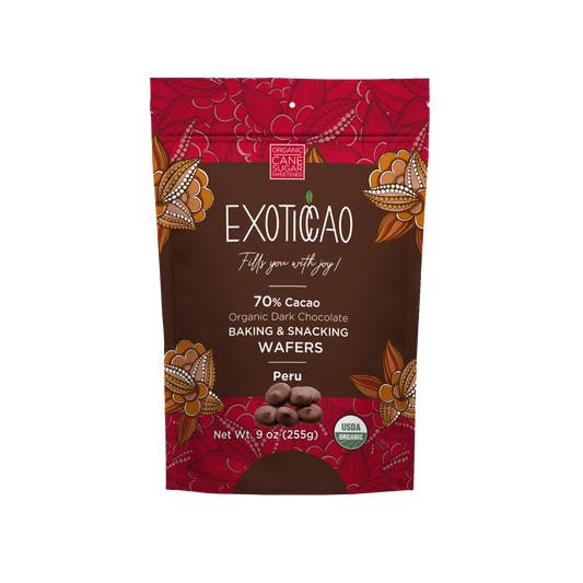 Organic Dark Chocolate Baking & Snacking Wafers