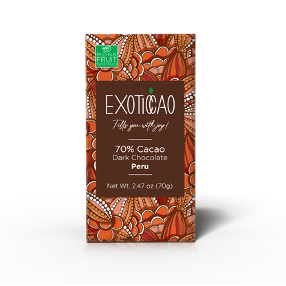 Dark Chocolate Bar -No Sugar Added
