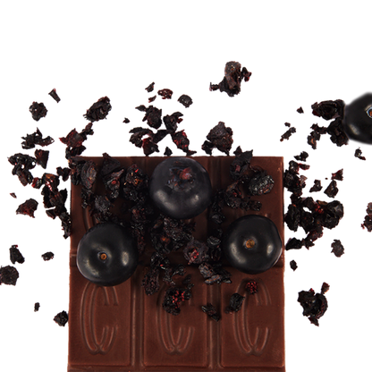 Blueberry Organic Dark Chocolate Bar