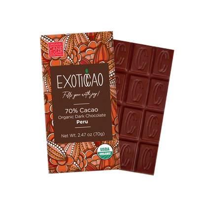 Organic Dark Chocolate Bar