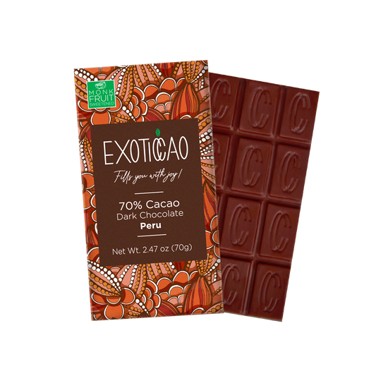 Dark Chocolate Bar -No Sugar Added