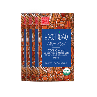 Gift Box - Organic Dark Chocolate