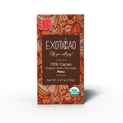 Organic Dark Chocolate Bar